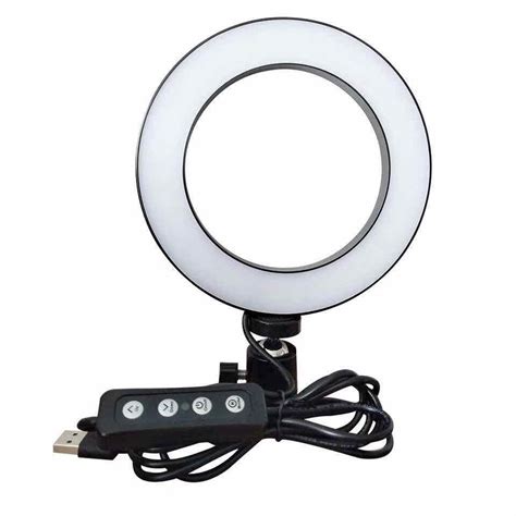 Cm Led Modes K Dimmable Camera Selfie Ring Light Lamp Rk