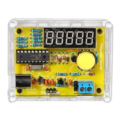 DIY Kits Crystal Oscillator Frequency Meter 1Hz 50MHz Counter Tester