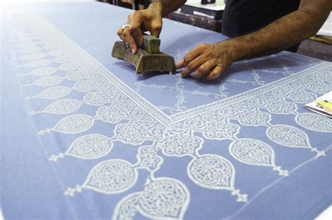 Discharge Printing All About This Block Printing Process Saffron Marigold