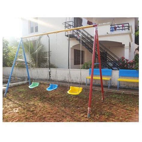 3 Seater Outdoor Frp Swing At Rs 19750 Playground Swings In Kollam