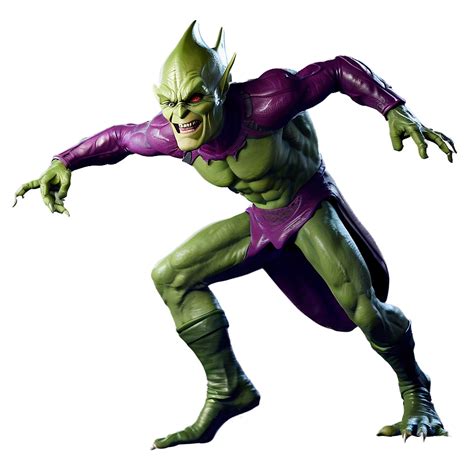 Download Green Goblin Attack Pose Png 71