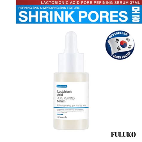 FULUKO Lactobionic Acid PORE REFINING Serum37ml Hyaluronic Acid