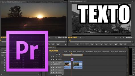 Adobe Premiere Pro Texto Y T Tulos Youtube