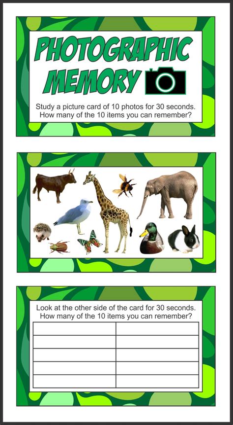 Photographic Memory Your Therapy Source