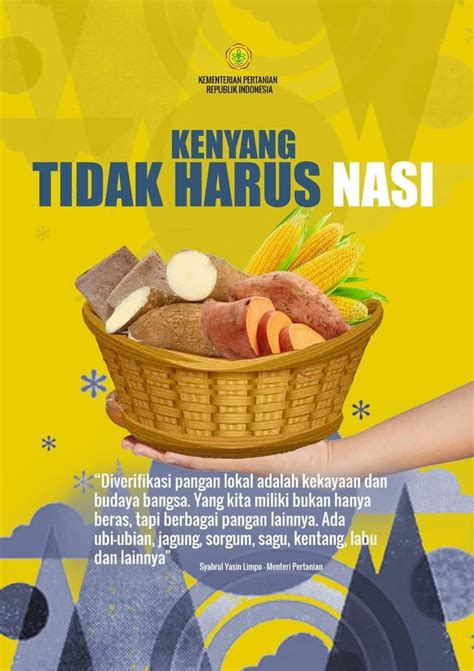 brmp mentan syl diversifikasi  pangan lokal kokohkan ketahanan