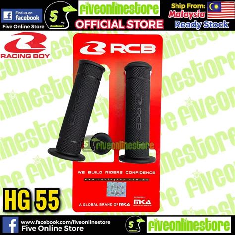 RCB Universal Rubber Handle Grip HG66 HG55 ORIGINAL Racing Boy Bar End