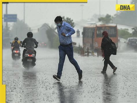 Weather Update Light Rains Lash Parts Of Delhi Noida Imd Issues