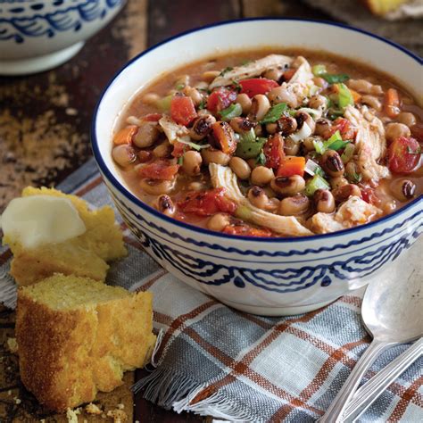 Chicken And Black Eyed Pea Stew Taste Of The South Recipe