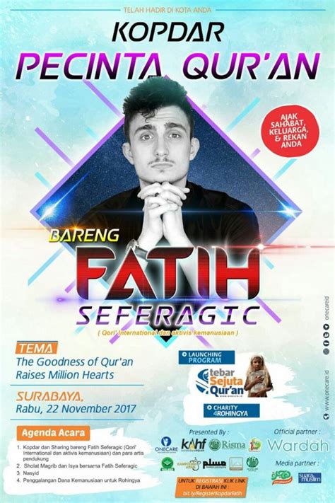 Kopdar Pecinta Al Quran Bareng Fatih Seferagic Takmir Masjid Al