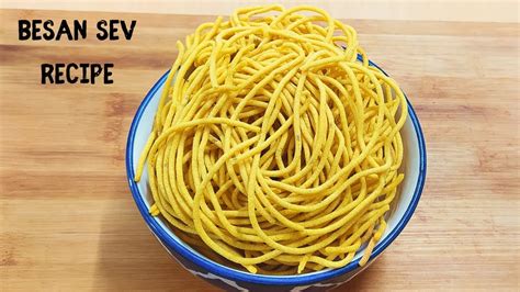 Besan Sev Recipe कुरकुरी बेसन की सेव रेसिपी Crispy Sev Namkeen