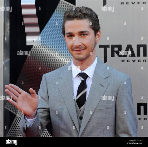 Actor Shia Labeouf Who Stars In The Sci Fi Motion Picture