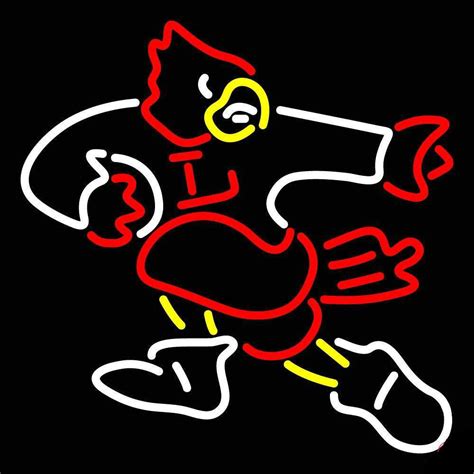 Louisville Cardinals Neon Sign Ncaa Teams Neon Light Diy Neon Signs