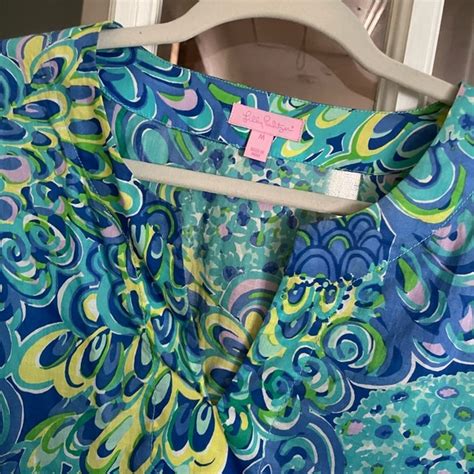 Lilly Pulitzer Tops Lilly Pulitzer Blue Lagoon Amelia Island Tunic