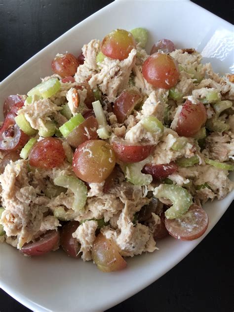 Chunky Chicken Salad 6 Smartpoints Recipe Chicken Salad With