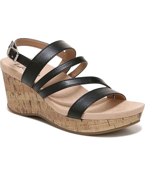 Lifestride Discover Strappy Wedge Sandals Macys