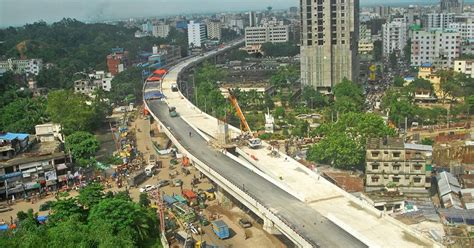 Chittagongs Akhtaruzzaman Flyover Opens On Trial Basis