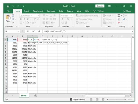 Excel How To Check If Two Cells Match Text Printable Timeline Templates