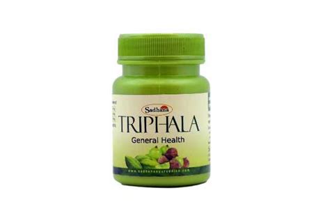 Sadhana Triphala Capsule Uses Price Dosage Side Effects Substitute Buy Online