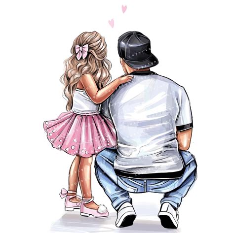 Introducir Imagen Dibujos De Padre E Hija Kawaii Viaterra Mx The Best