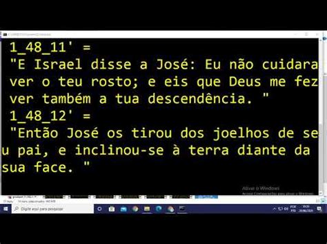 Livro de Gênesis capitulo 48 PSVOICE BIBLIA EM AUDIO YouTube