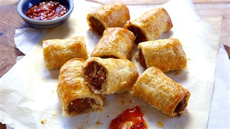 Homemade Beef Sausage Rolls Pampas