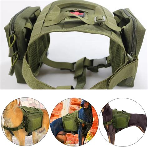 Military Tactical Dog Harness Waterproof Training Tactical Vest Harness ...