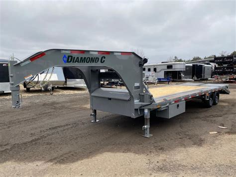 2023 Diamond C Trailers 85x25 Deckover Gooseneck 155k Equipment