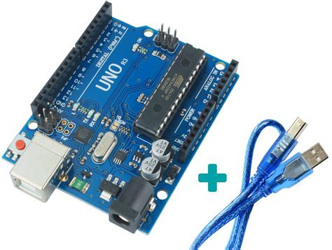 Arduino Uno R3 Com Cabo Usb Usinainfo