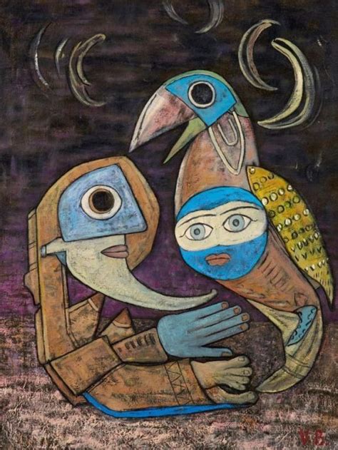 Victor Brauner Romanian Le Po Te Et La Lune The Poet And