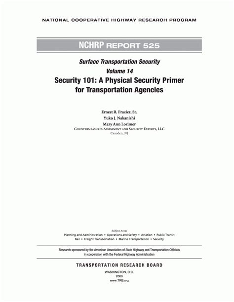 Physical Security Report Template