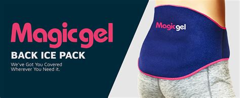 Amazon Magic Gel Ice Pack For Back Pain Relief Pack Lower Back Wrap For Hot Or Cold