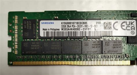 Samsung M393A4K40DB2-CVF memory module 32 GB 1 x 32 GB DDR4 2933 MHz | eBay