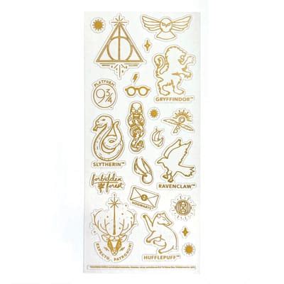 Paper House® Harry Potter™ Foil Signs & Symbols Stickers | Michaels