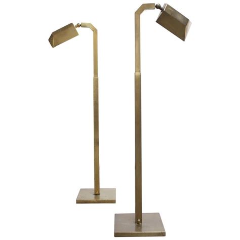 Chapman Brass And Tole Vintage Floor Lamp At 1stdibs