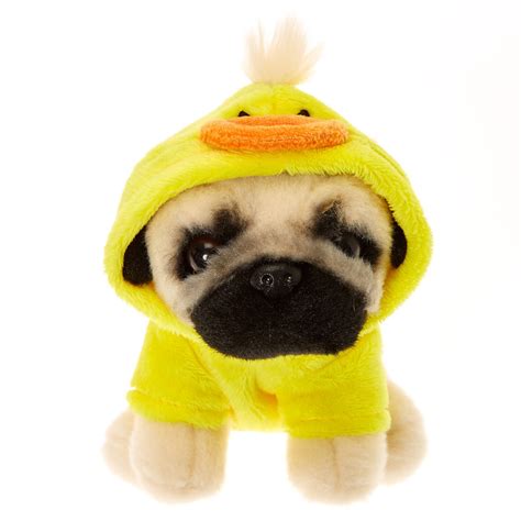 Doug The Pug® Small Duck Soft Toy Cream Claires