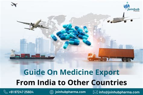 Guide On Medicine Export From India To Other Countries Joinhub Pharma