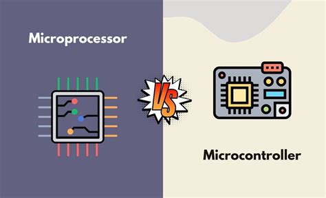 Microprocessor Vs Microcontroller What S The Difference With Table