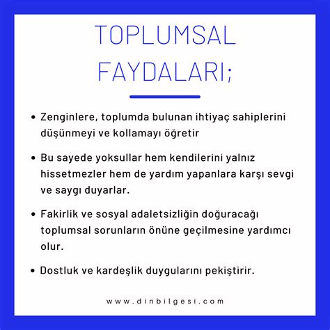 Zekat Ve Sadakan N Bireysel Ve Toplumsal Faydalar D N B Lges