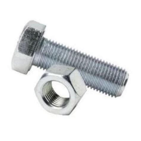 Bolt And Nut M10 X 25mm Grade 46 Hex Head Zinc Prime Supplies