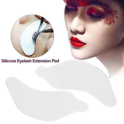 SALALIS Coussinet Pour Les Yeux Coussin D Extension De Cils En Silicone