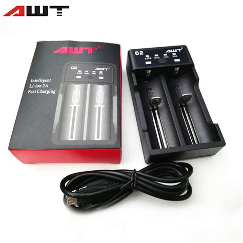 Buy AWT C2 Battery Charger Fast Charging Vape ERomman