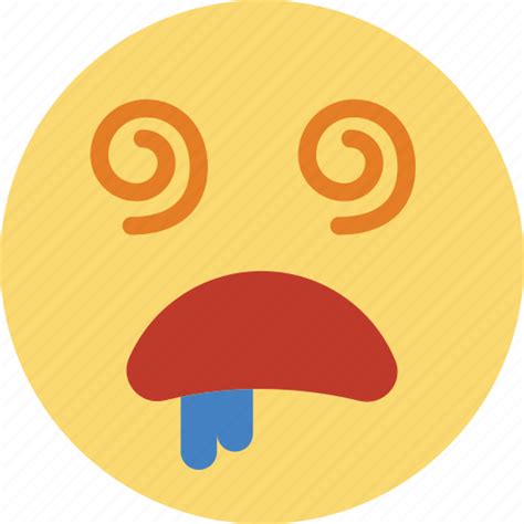 Dazed Emoji Emoticons Face Icon Download On Iconfinder