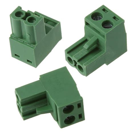 20 Sets AWG 12 24 300V 10A 5 08mm Pitch PCB Screw Terminal Block