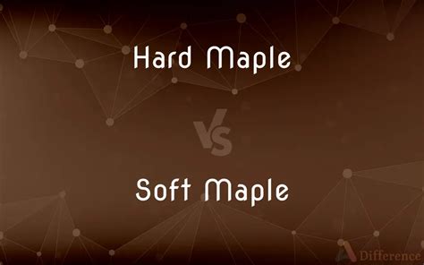 Hard Maple Vs Soft Maple Whats The Difference