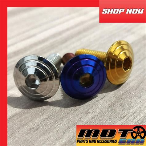 THAILAND HENG STAINLESS BOLTS 6X20 MUSHROOM BODY BOLT WAVE XRM