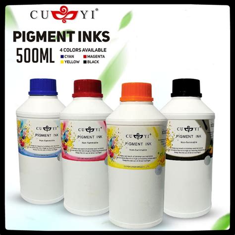 Ml Cuyi Pigment Ink C M Y Bk Shopee Philippines