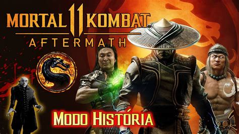 Mortal Kombat 11 Aftermath Modo História YouTube