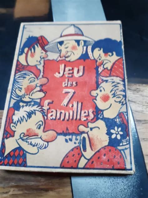 Ancien Jeu Des Familles Vintage Incomplet Eur Picclick Fr