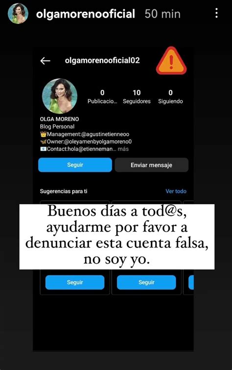 Seram1 On Twitter Olga Moreno Pide Ayuda A Sus Seguidores Para