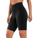 Crz Yoga Women S Naked Feeling Biker Shorts Inches High Waisted Gym